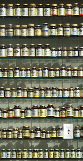 pharma emballage paa hylder