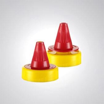 Push pull cap Yellow & Red PW-46S438-07