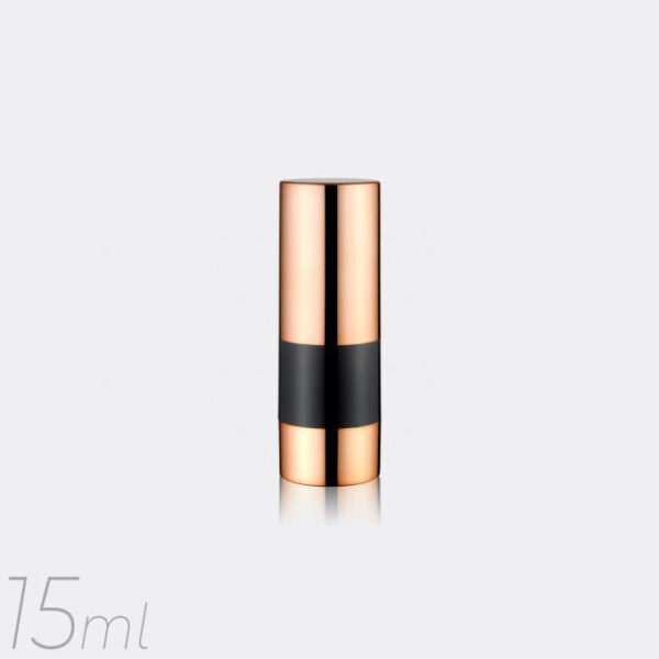 Airless Pump Bottle Black Set 15ml PW-202202G