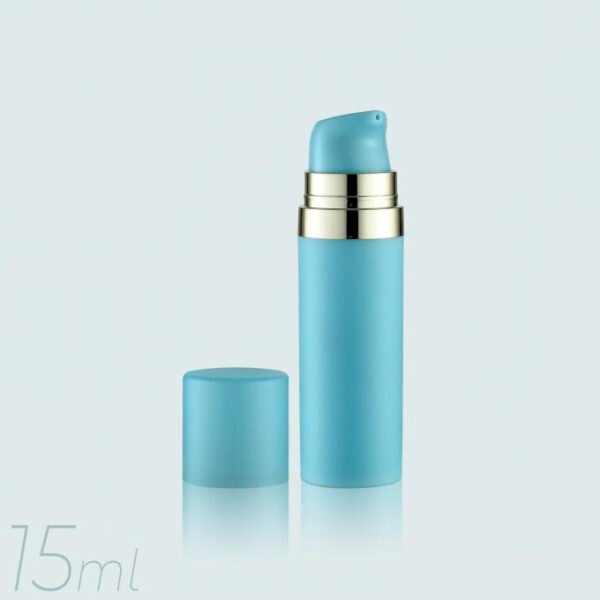 Airless Pump Bottle Blue Set 15ml PW-201202A