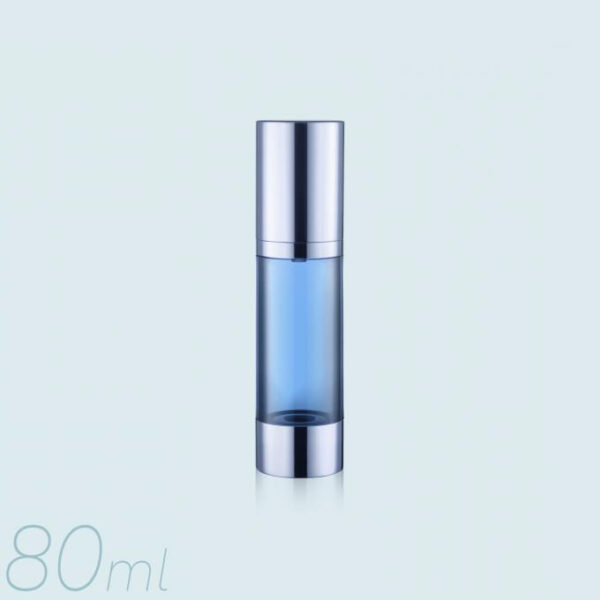 Airless Pump Bottle Blue Set 80ml PW-202202A