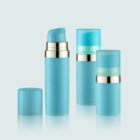 Airless Pump Bottle Blue Set PW-201202A