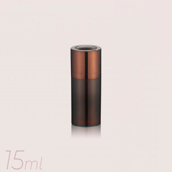 Airless Pump Bottle Brown 15ml PW-202210ABCD