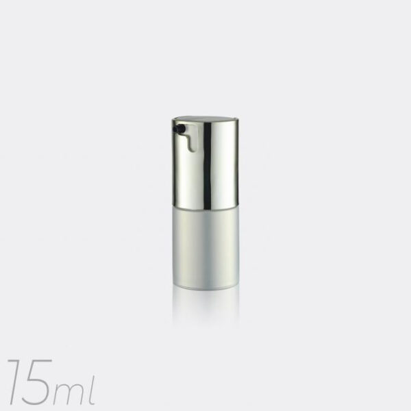 Airless Pump Bottle Grey Set 15ml PW-202225A