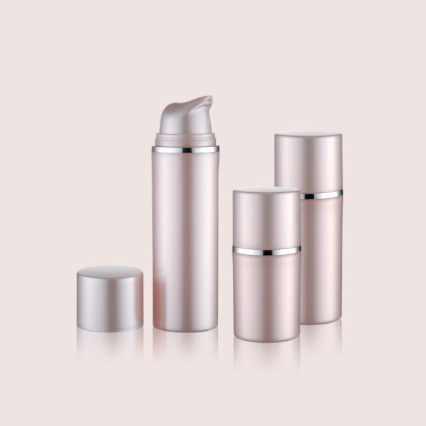Airless Pump Bottle Pink Set PW-206206A