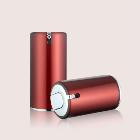 Airless Pump Bottle Red Set PW-202219A