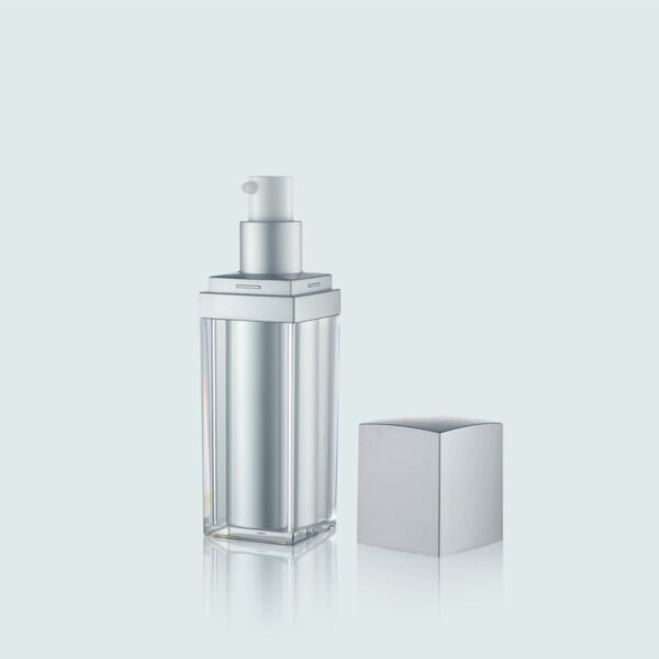 Airless Pump Bottle Silver PW-202222A