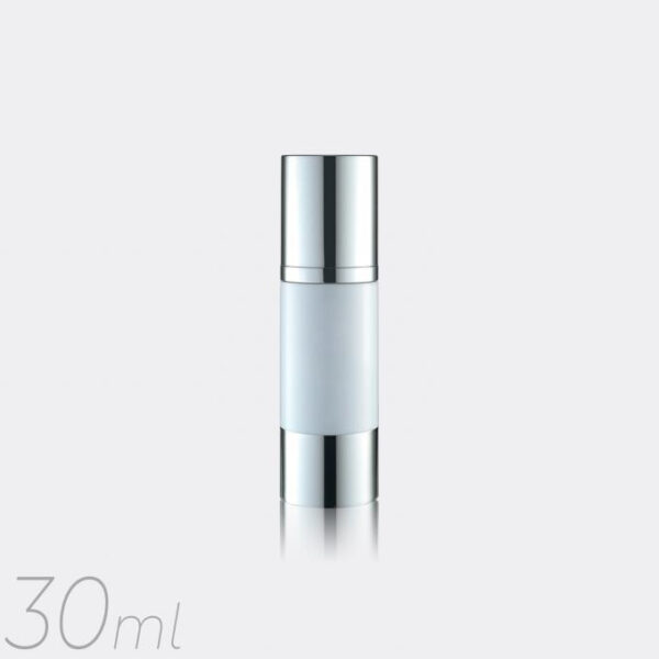 Airless Pump Bottle Silver Set 30ml PW-202202C