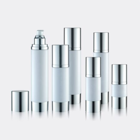 Airless Pump Bottle Silver Set PW-202202C