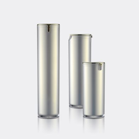 Airless Pump Bottle Silver Set PW-202212A