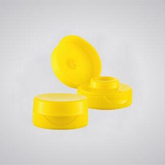 Flip top cap Yellow PW-46V438-01