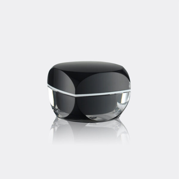 Cream Jars Black PW-737213A