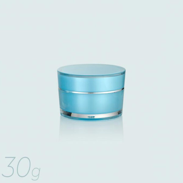 Cream-jars-blue- 30g PW-737211A