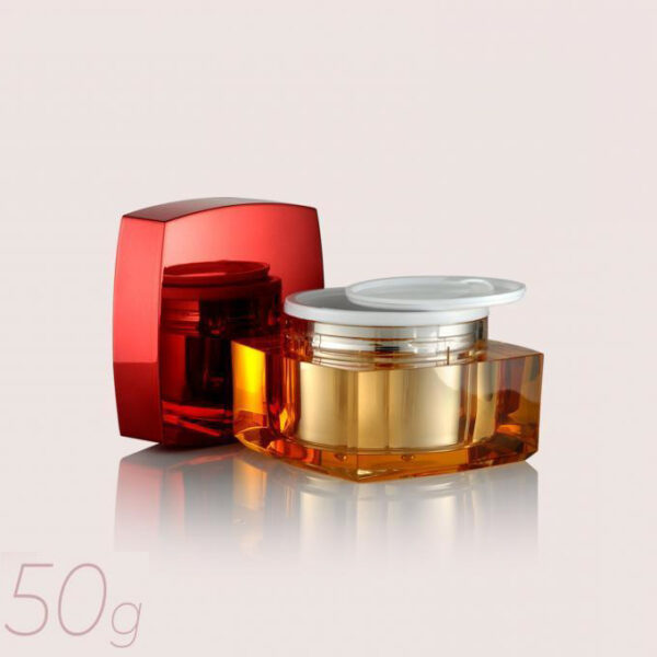 Cream Jars Red 50g PW-737205A