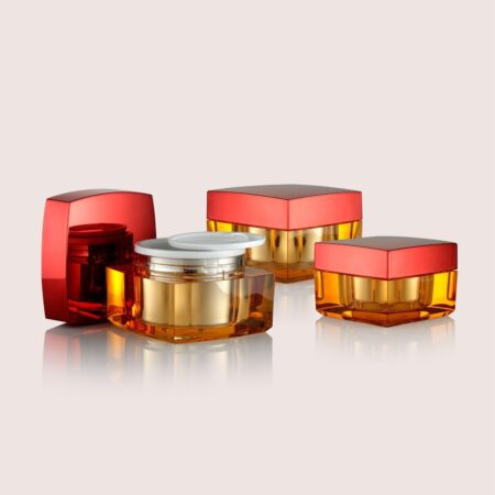 Cream Jars Red Set PW-737205A
