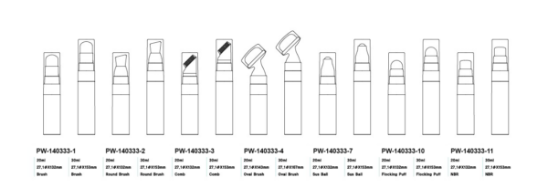 Make-up Packaging PW-140333-123471011 Drawing