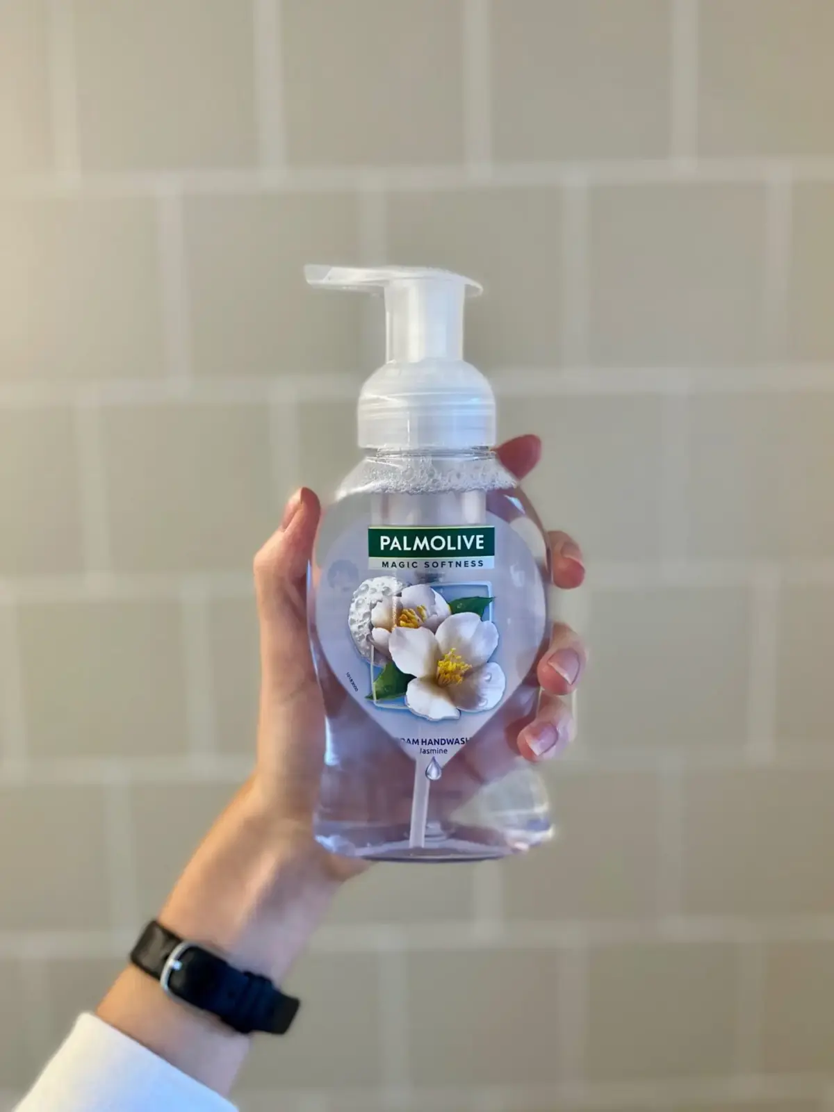saebedispenser fra Palmolive