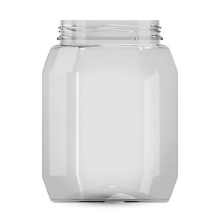 PET-burk för kosmetika transparent 900ml PW-404710