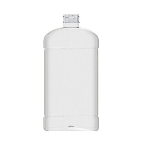 PET-Flasche for mouthwash transparent 500ml PW-403823