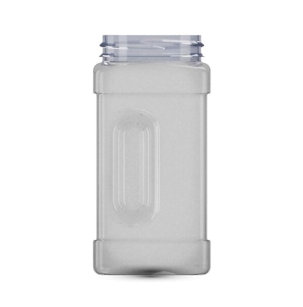 Transparent-krukke-i-pet-materiale-til-kosmetik 500ml PW-404030