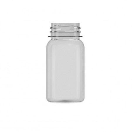PET jar for cosmetics transparent 100ml PW-404093
