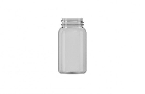 PET jar for cosmetics transparent 100ml PW-404093K