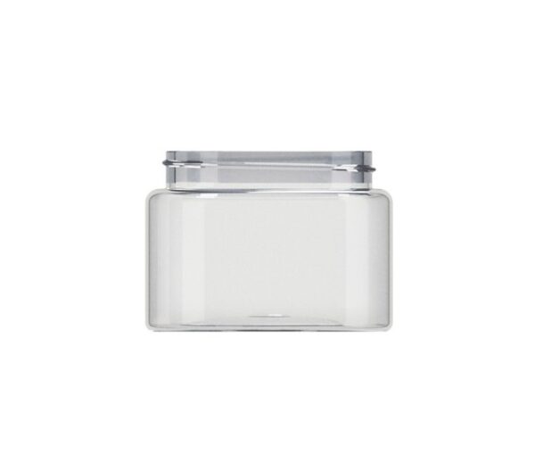 PET jar for cosmetics transparent 200ml PW-404100A