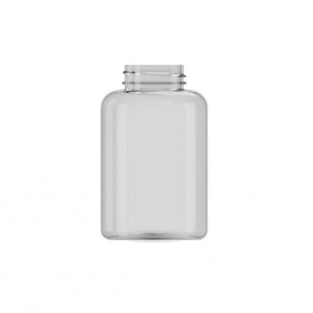 PET jar for cosmetics transparent 250ml PW-404132K