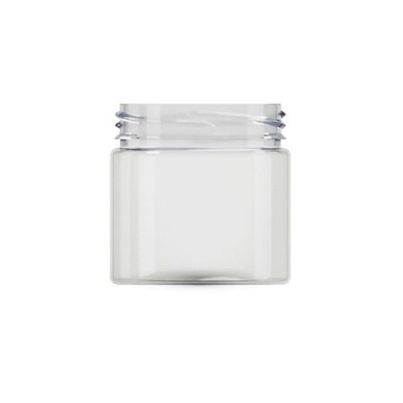 PET jar for cosmetics transparent 125ml PW-404140
