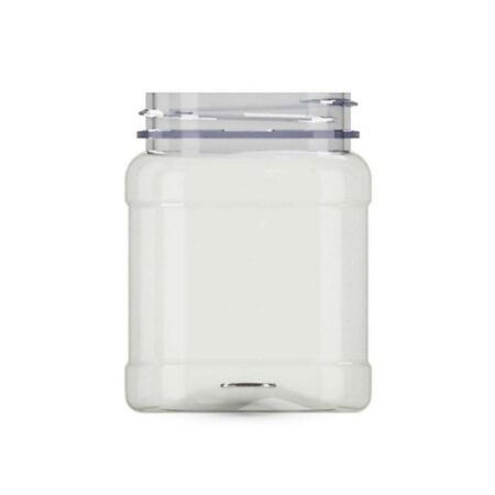 PET jar for cosmetics transparent 250ml PW-404200