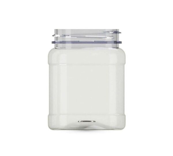 PET-Tiegel-für-Kosmetika-transparent- 250ml PW-404200