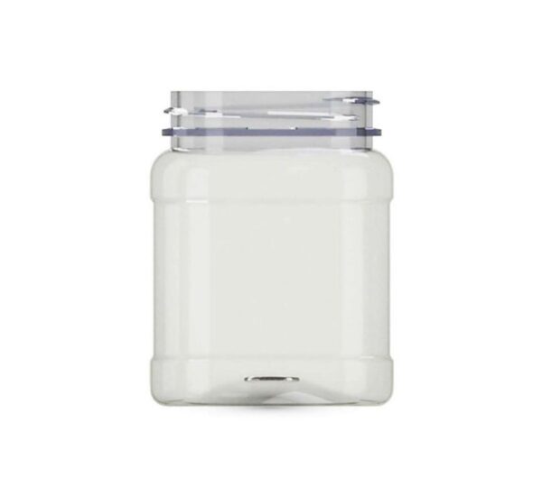 PET jar for cosmetics transparent 250ml PW-404200