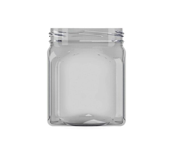 PET jar for cosmetics transparent 500ml PW-404210