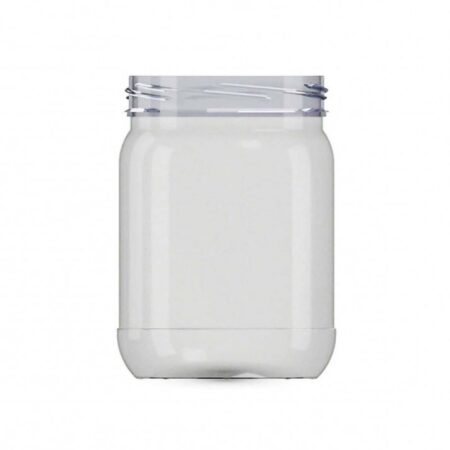 PET jar for cosmetics transparent 500ml PW-404310