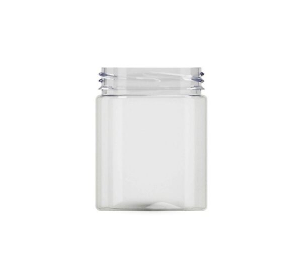 PET jar for cosmetics transparent 200ml PW-404340
