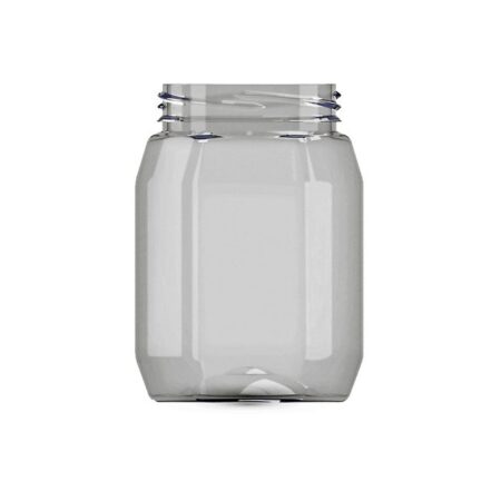 PET jar for cosmetics transparent 350ml PW-404400