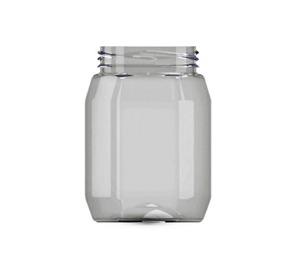 PET jar for cosmetics transparent 350ml PW-404400