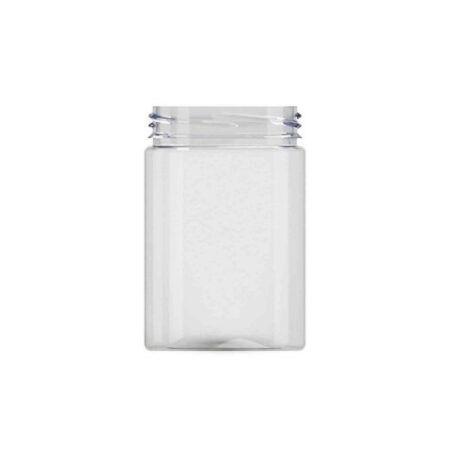 PET jar for cosmetics transparent 250ml PW-404440