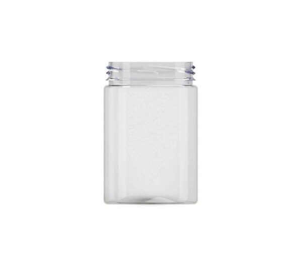 PET jar for cosmetics transparent 250ml PW-404440