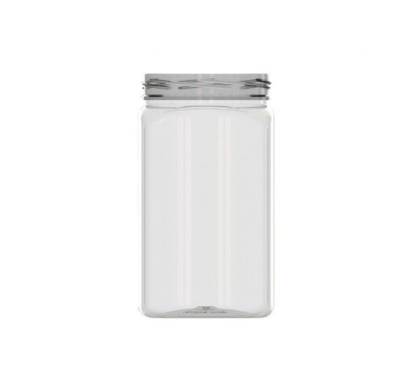 PET-burk för kosmetika transparent 900ml PW-404530