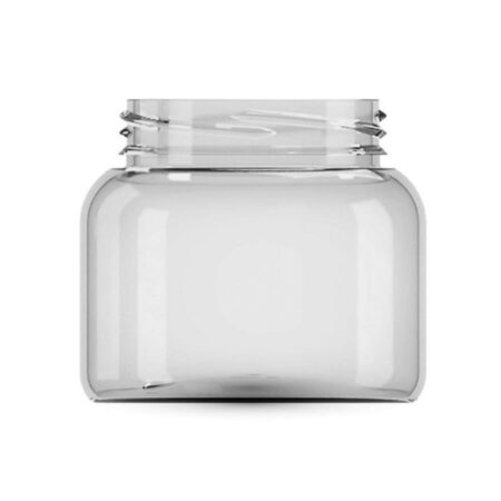 PET jar for cosmetics transparent 250ml PW-404600