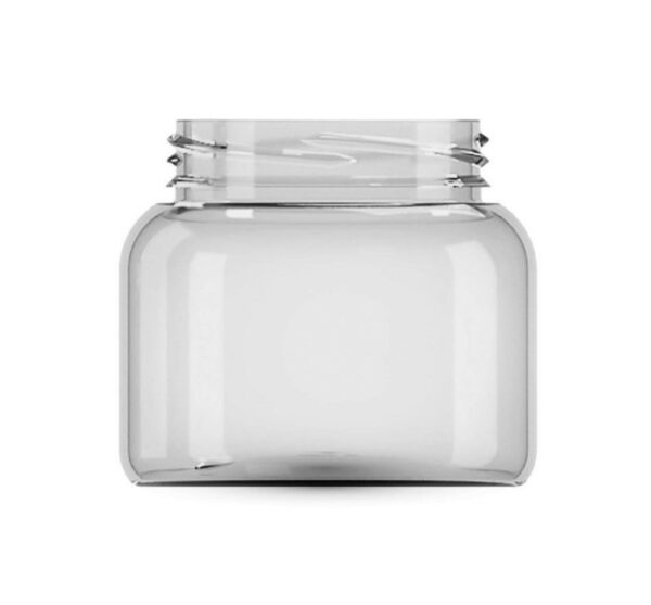 PET jar for cosmetics transparent 250ml PW-404600