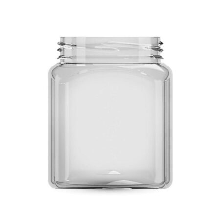 PET jar for cosmetics transparent 300ml PW-404620
