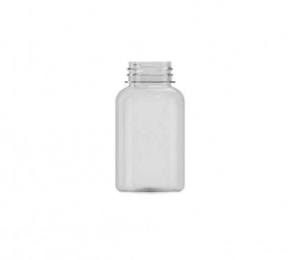 PET jar for cosmetics transparent 200ml PW-404682