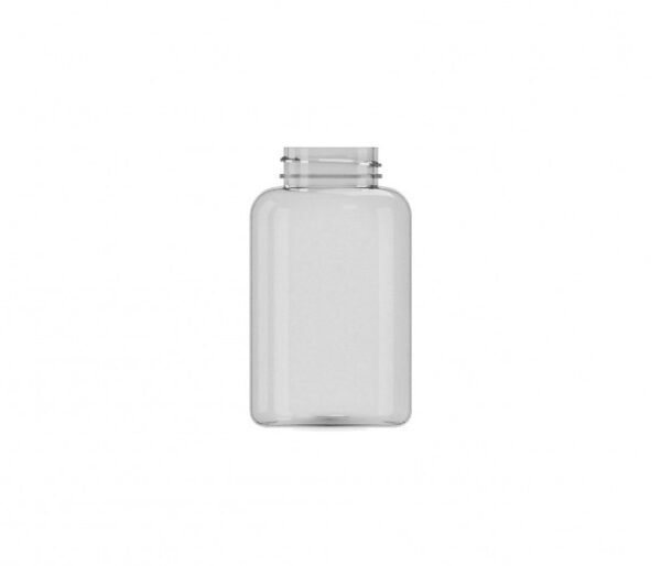 PET jar for cosmetics transparent 220ml PW-404721K