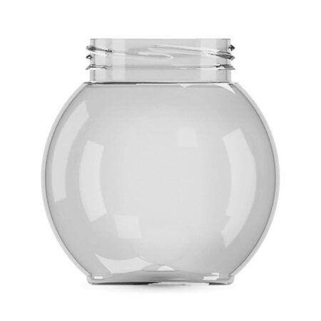 PET jar for cosmetics transparent 500ml PW-404800