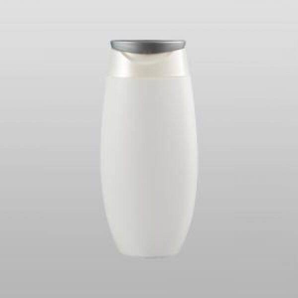 white bottle grey cap