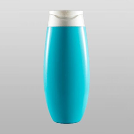 Blue-PP-bottle-with-White-Cap