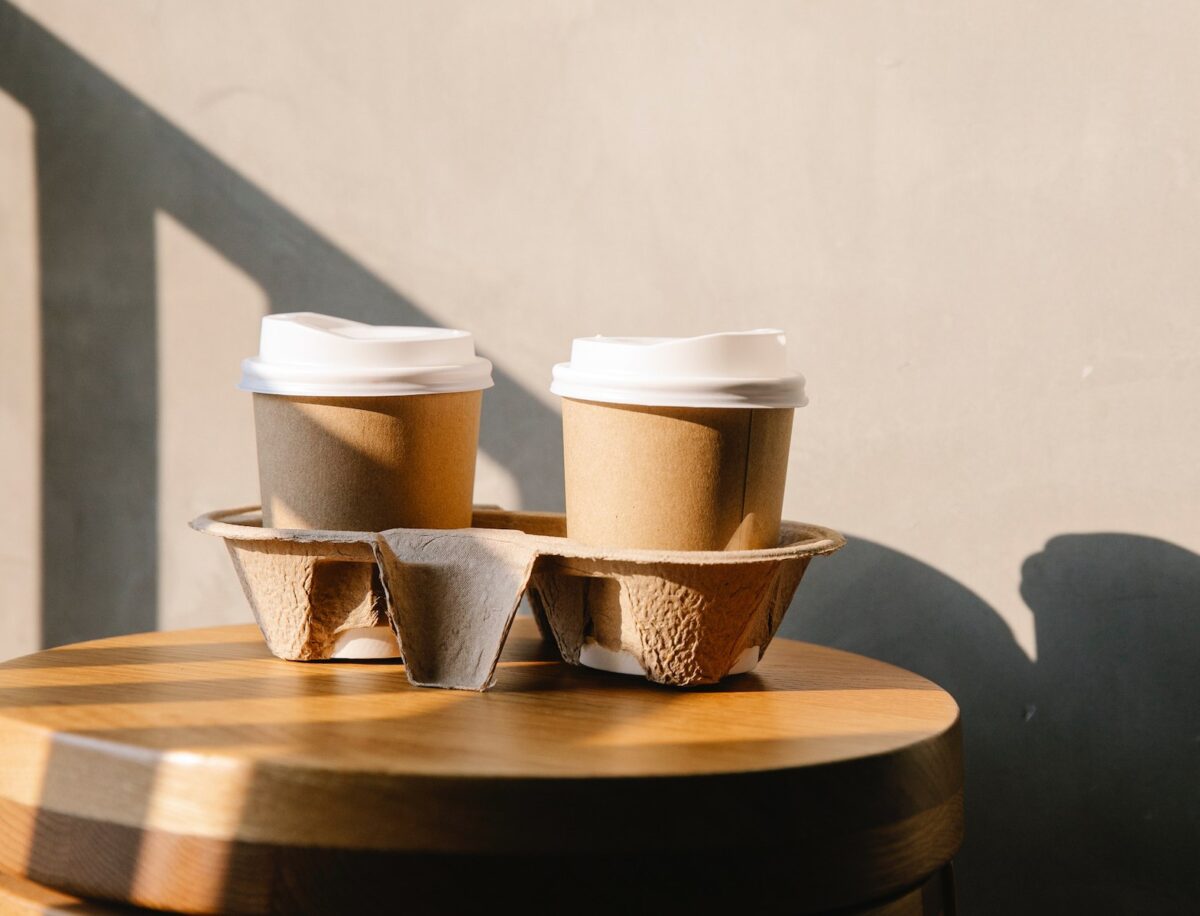 Engangsemballage kaffekopper