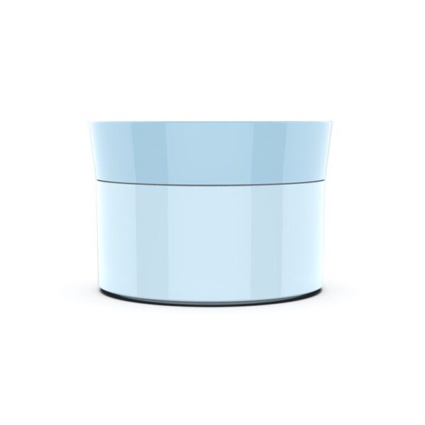 blue cream jar